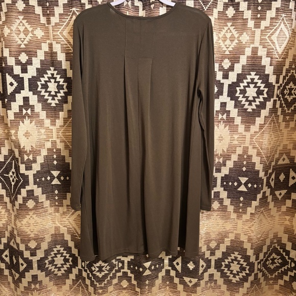 Women’s Umgee Dress Hunter / Olive Green Size L / Large - Picture 6 of 7